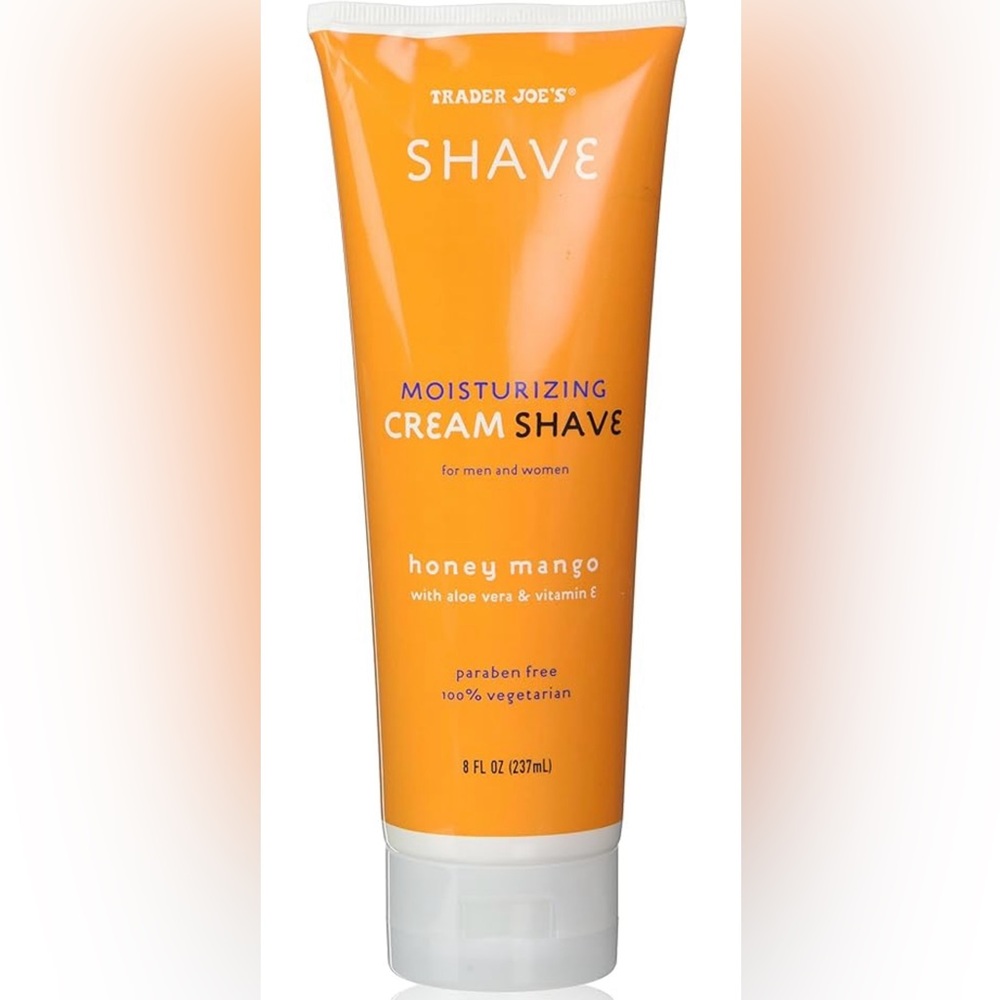 Trader Joe's Moisturizing Cream Shave Honey Mango/ 8 fl. oz./ NEW STOCK